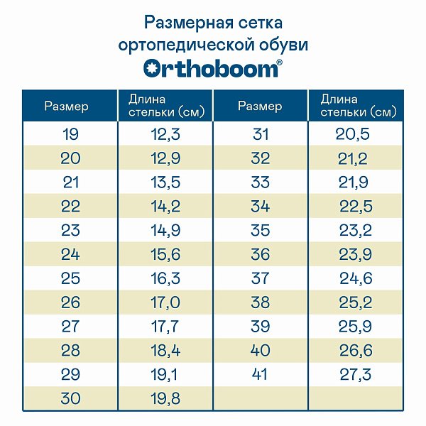 Детские кеды ORTHOBOOM 87057-01 темно-синий с синим