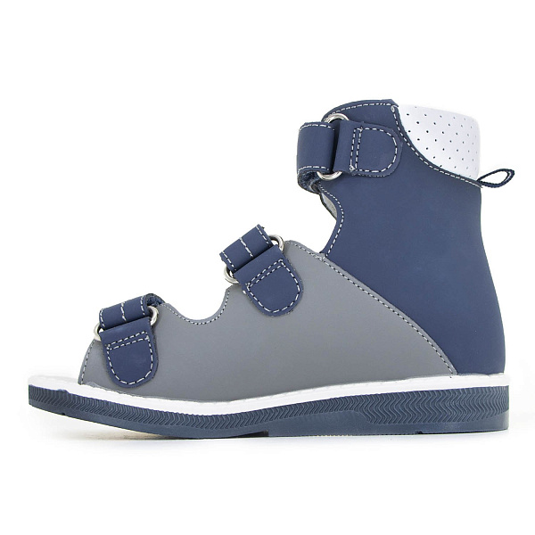 Детские сандалии Orthoboom 71487-1 серо-синий