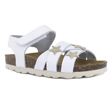 Детские биркенштоки Orthoboom 20325-12 золотистый 
со звездами фото 1