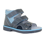 Детские сандалии Orthoboom 27057-03 синий с голубым