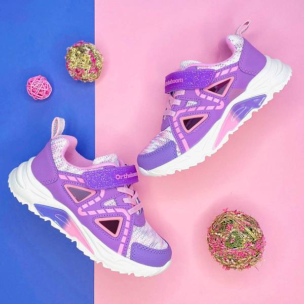 Детские кроссовки Orthoboom 32223-22 сиреневый