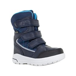 Детские дутики/сноубутсы Orthoboom 57056-06 синий 
с черным фото 1