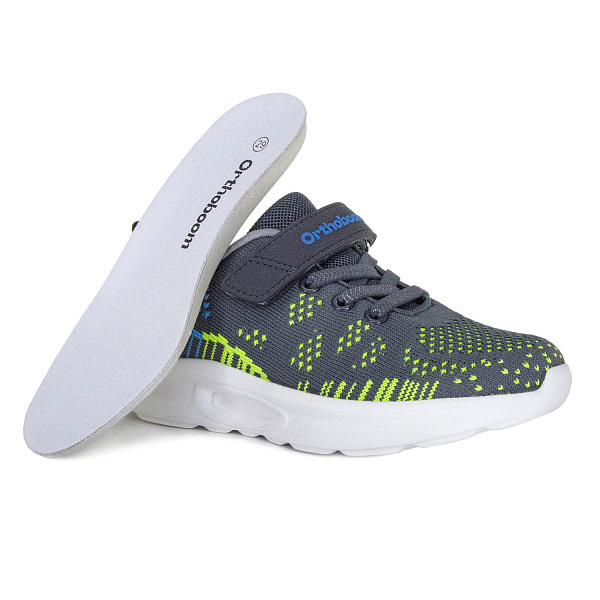 Детские кроссовки Orthoboom 33057-01 болотный (б/д)