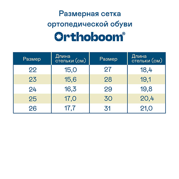Детские сандалии Orthoboom 71057-06 песочная бабочка