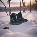 Полусапожки Orthoboom 67055-01 черный с сапфировым фото 2