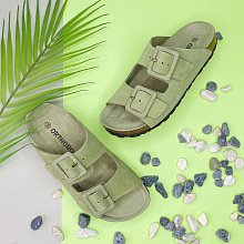 Ортопедические женские биркенштоки 20325-13 
хаки фото 2