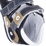 Детские сандалии ORTHOBOOM 25057-10 темно-синий-коричневый фото 8