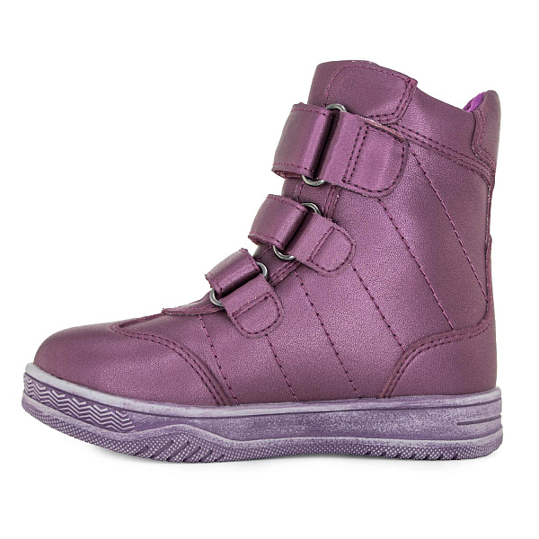 Детские ботинки Orthoboom 81145-13 ежевичный