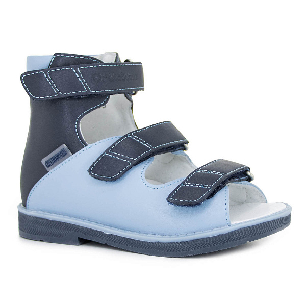 Детские сандалии Orthoboom 71497-1 сине-голубой фото 1
