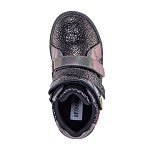 Детские ботинки ORTHOBOOM 87056-01 черный с серебром фото 4