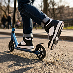 Ортопедические Детские кроссовки Orthoboom 37764-42 сигнальный черный с белым фото 10