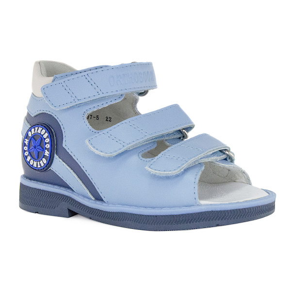 Детские сандалии Orthoboom 43397-5 светло-васильковый фото 1