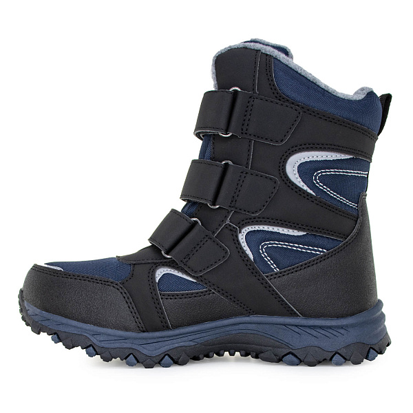 Полусапожки Orthoboom 67055-01 черный с сапфировым