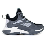 Детские кроссовки Orthoboom 30247-19 графитовый серый с черным фото 3