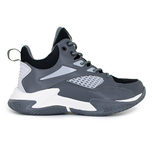 Детские кроссовки Orthoboom 30247-19 графитовый серый с черным