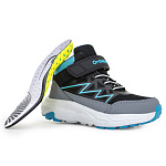 Детские кроссовки Orthoboom 30245-11 черно-голубой фото 5