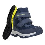 Ортопедические Ботинки Orthoboom 80145-14 штормовой синий с лаймовым фото 5