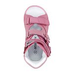 Детские сандалии ORTHOBOOM 71597-33 светло-розовый с цветами фото 4