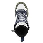 Ортопедические Кроссовки Orthoboom 32245-32 черно-белый с хаки фото 6