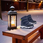 Детские полусапожки Orthoboom 67055-02 ледяной кобальт фото 2