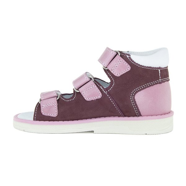 Детские сандалии ORTHOBOOM 25057-10 фуксия-розовый-белый