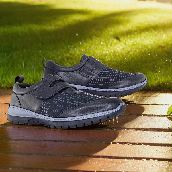 Женские полуботинки Orthoboom 97057-12 глубокий черный