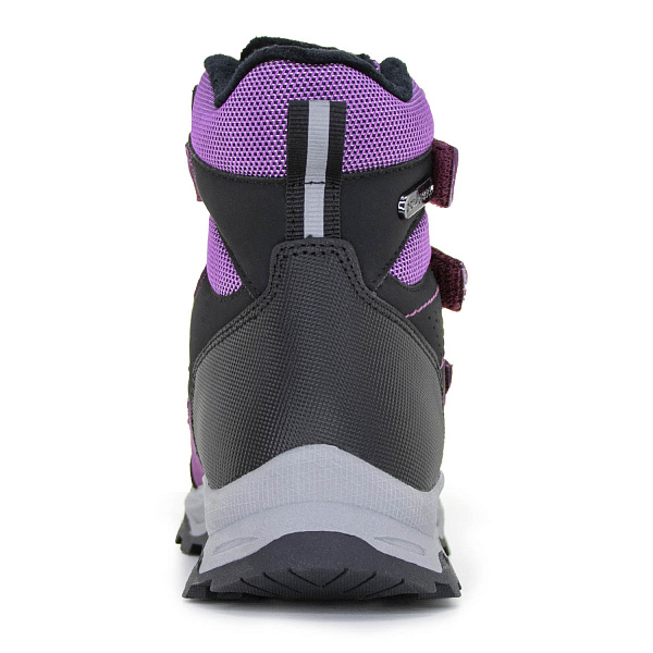 Детские полусапожки Orthoboom 67055-02 виноградный с черным