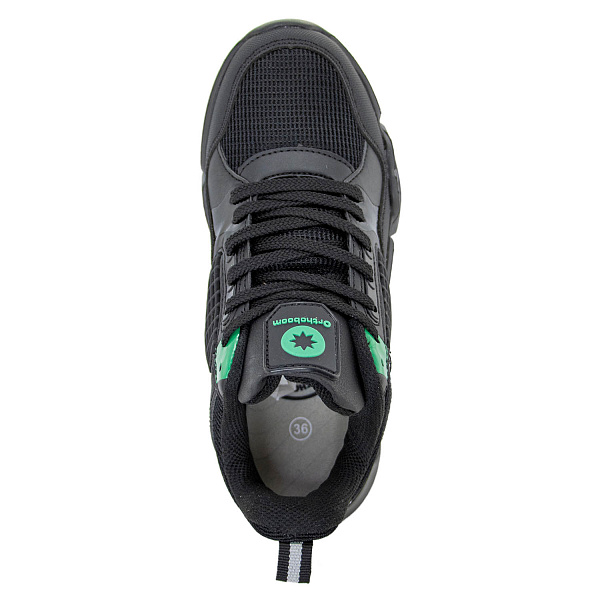 Детские кроссовки Orthoboom 30247-17 матовый антрацит