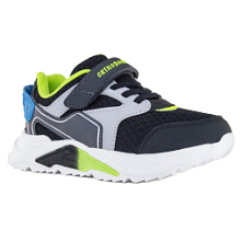 Кроссовки Orthoboom 30225-10 черный-серый-салатовый фото 1