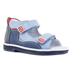 Детские сандалии Orthoboom 47387-13 стальной синий фото 1
