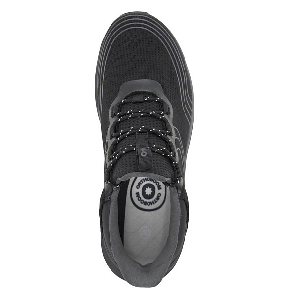 Мужские кроссовки Orthoboom 37057-02 графитно-черный