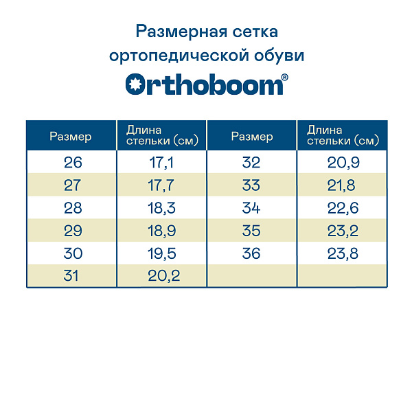 Детские ботинки Orthoboom 83393-36 темно-серая мальва