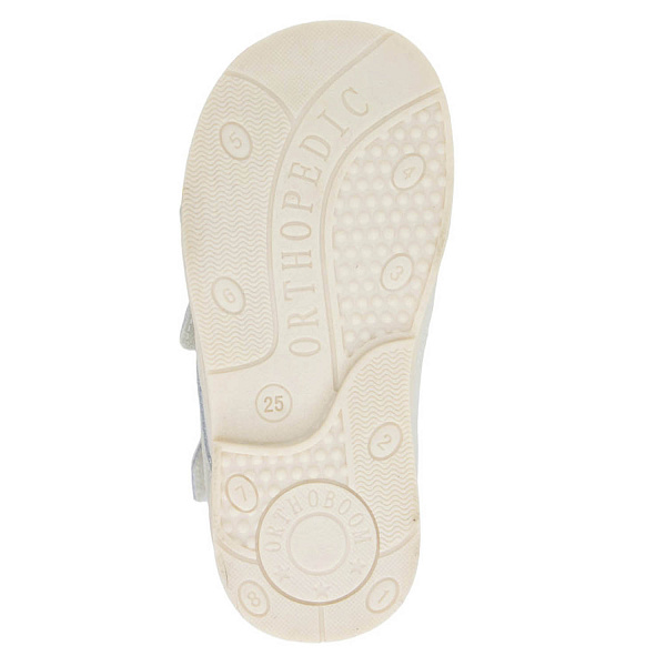 Детские сандалии Orthoboom 27057-01 кремово-бежевый