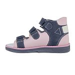 Детские сандалии ORTHOBOOM 25057-06 розовый с серым фото 2
