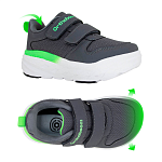 Детские кроссовки Orthoboom 30223-04 черный с салатовым