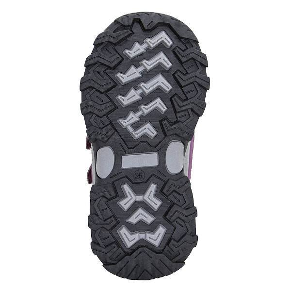 Детские полусапожки Orthoboom 67055-02 виноградный с черным