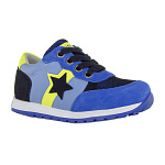 Детские кроссовки Orthoboom 37054-01 ярко-синий с желтым