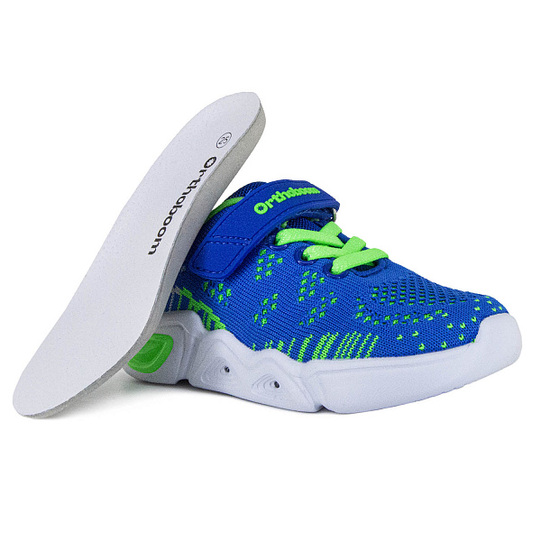 Детские кроссовки Orthoboom 33057-01 яркий ультрамарин