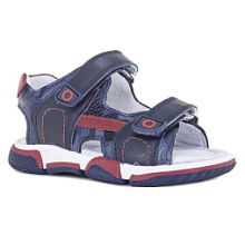 Детские сандалии Orthoboom 20345-16 темно-синий с красным фото 1