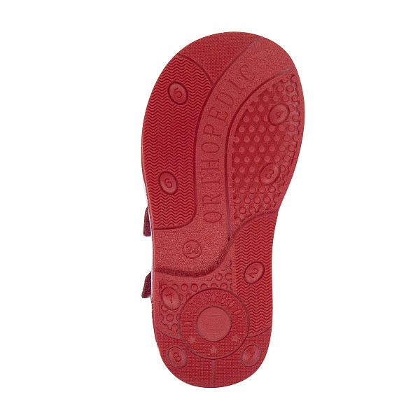 Детские сандалии ORTHOBOOM 43397-4 малиновый коралл с розовым