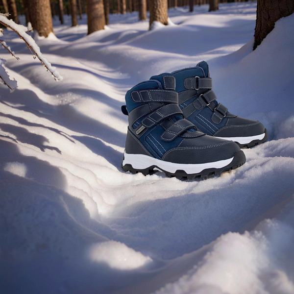 Детские ботинки 83694-98 королевский синий галит