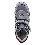 Детские кеды Orthoboom 87054-02 серый с черным, с красным фото 5