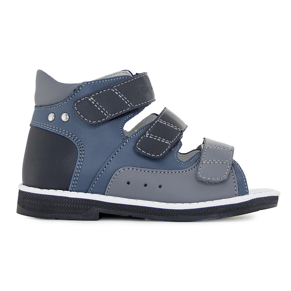 Детские сандалии Orthoboom 25057-07 синяя сталь 