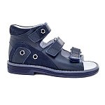 Детские сандалии ORTHOBOOM 43397-5 черно-синий фото 4
