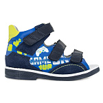 Детские сандалии Orthoboom 27057-01 темно-синий бриз фото 2