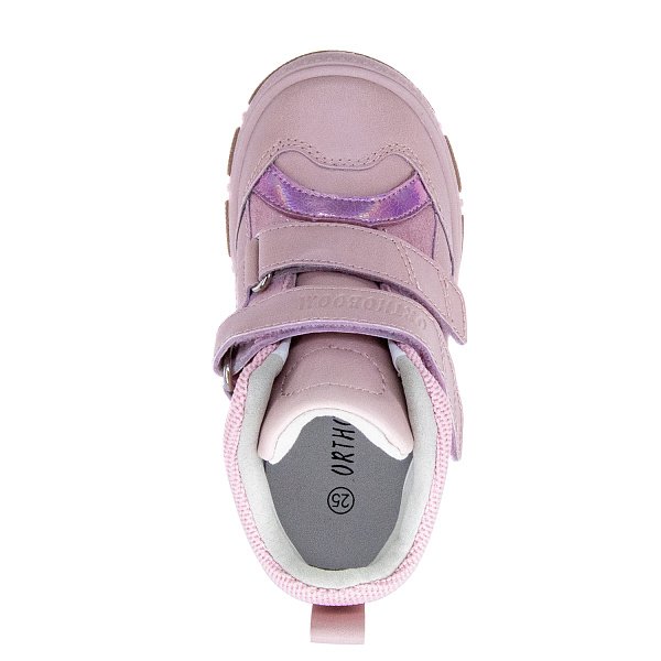 Детские ботинки ORTHOBOOM 81056-01 розовая герань