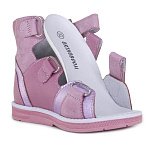 Детские сандалии ORTHOBOOM 71057-15 розово-перламутровый фото 6