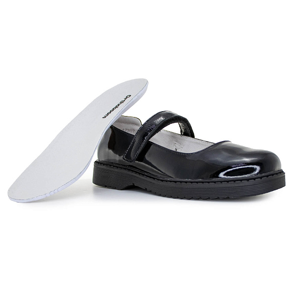 Туфли Orthoboom  47397-10 черный янтарь