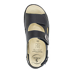 Женские босоножки 20323-01 глубокий черный фото 7