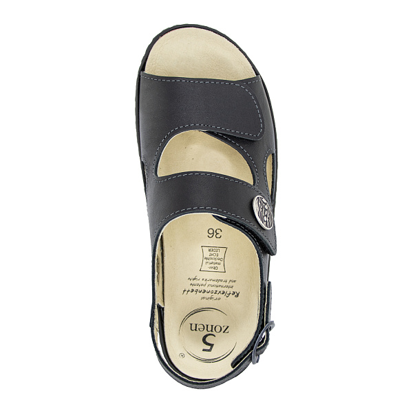 Женские босоножки 20323-01 глубокий черный